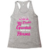 Oma Was Created Because Need Real Heroes Racerback Tank