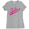 believe hand lettering printed t shirt Ladies Fitted T-Shirt