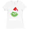 humbug grinch christmas Ladies Fitted T-Shirt