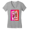 card as Women's V-Neck T-Shirt