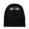 skeleton hands halloween funny Baby Beanies