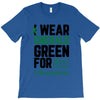 i wear emerald green for liver cancer awareness T-Shirt