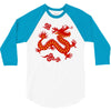 Chinese New Year Symbol 3/4 Sleeve Shirt