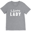 library lady V-Neck Tee