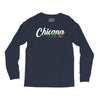 chicana with rose Long Sleeve Shirts