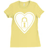 locked Ladies Fitted T-Shirt