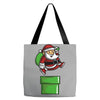 santa jumps Tote Bags