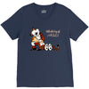 calvin hobbes V-Neck Tee