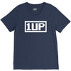 1 up funny video game V-Neck Tee
