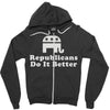republican Zipper Hoodie
