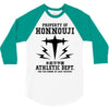 Property Of Honnouji Athletics Dept. 3/4 Sleeve Shirt