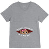 May Peeking Out Baby Girl V-Neck Tee