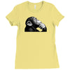 monkey Ladies Fitted T-Shirt