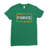 may the force be with you Ladies Fitted T-Shirt