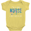 i'm a good nurse i just cuss a lot Baby Bodysuit