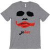 visage joker yeux ferm&eacute;s T-Shirt