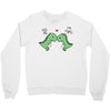 t rex problems Crewneck Sweatshirt