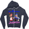 Sherlock Gnomes Zipper Hoodie