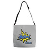 potty mouth Adjustable Strap Totes