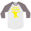 battle royale skydiving fortnite 3/4 Sleeve Shirt