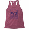 wtf outraged disbelief Racerback Tank