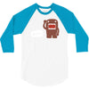 domo kun japanese tv, anime, manga comics 3/4 Sleeve Shirt