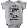 I Don't Need Therapy Just to Go Windsurfing Baby Onesie