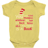 you can find magic in book Baby Bodysuit