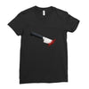 stabbed Ladies Fitted T-Shirt