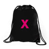 pink x Drawstring Bags