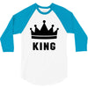 King 3/4 Sleeve Shirt