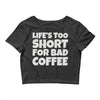 new coffee lovers Crop Top