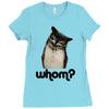 owl whom Ladies Fitted T-Shirt