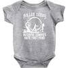 roller derby   zombie Baby Bodysuit