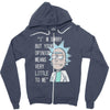 rick opinion Zipper Hoodie