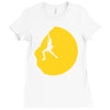 adrenaline addict rock climbing Ladies Fitted T-Shirt
