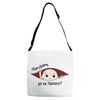 Disculpame Ya Es Febrero? Adjustable Strap Totes