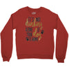IT'S NOT DRINKING ALONE IF YOUR DOG IS HOME Crewneck Sweatshirt