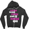i cut hair Zipper Hoodie