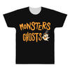monster ghost All Over Men's T-shirt
