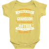 Super Cool Grandson Of A Freaking Awesome Mother Baby Onesie