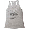i'm not clumsy Racerback Tank