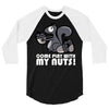 come play with my nuts 3/4 Sleeve Shirt