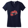 Music Women's V-Neck T-Shirt