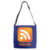 rss feed me Adjustable Strap Totes
