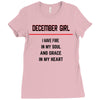 December Girl Ladies Fitted T-Shirt
