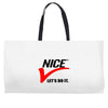 LET'S DO IT Weekender Totes