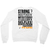 Strong Independent Motivated Gemini Crewneck Sweatshirt