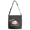 Disculpame Ya Es Octubre? Adjustable Strap Totes