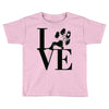 LOVE MY DOG Toddler T-shirt